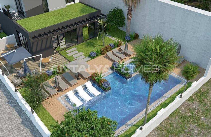 Sea and City View Flats Close to Amenities in Alanya Avsallar 2