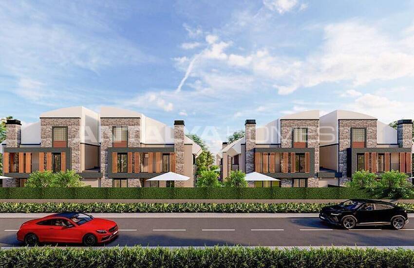 Maisons Spacieuses Avec Jardin Et Piscine À Muratpasa Guzeloba 3