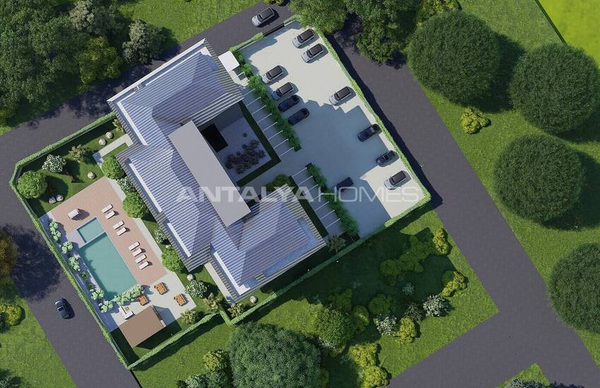 Cozy Apartments in a Complex with Pool in Payallar Alanya 8