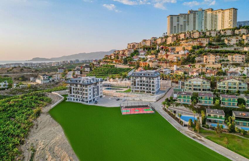 Alanya Kargıcak'ta Eşsiz Manzaraya Sahip Lüks Daireler 1
