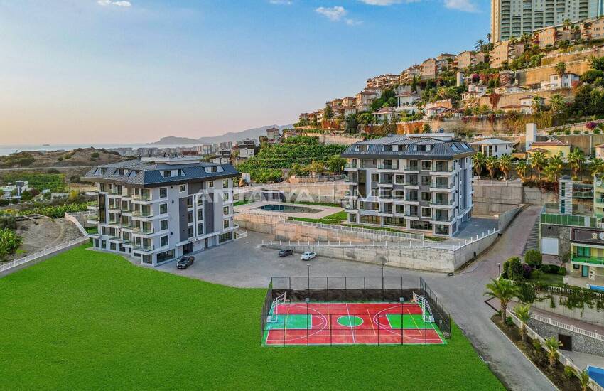 Lyxlägenheter Med Unik Utsikt I Projekt I Alanya Kargicak