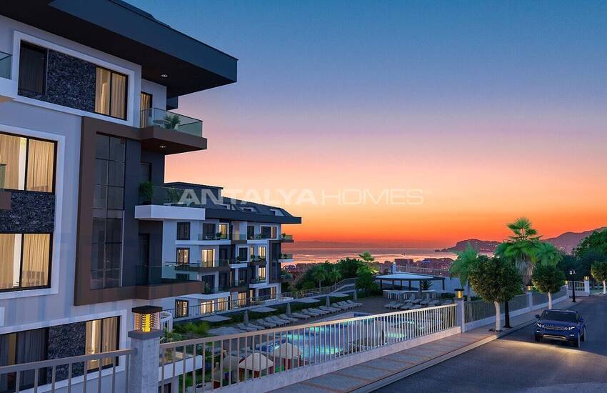 Luxury Apartments with Unique View in Alanya Kargicak