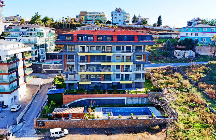 Alanya Kestel'de Dimçayı ve Plaja Yakın Lüks Daireler 2