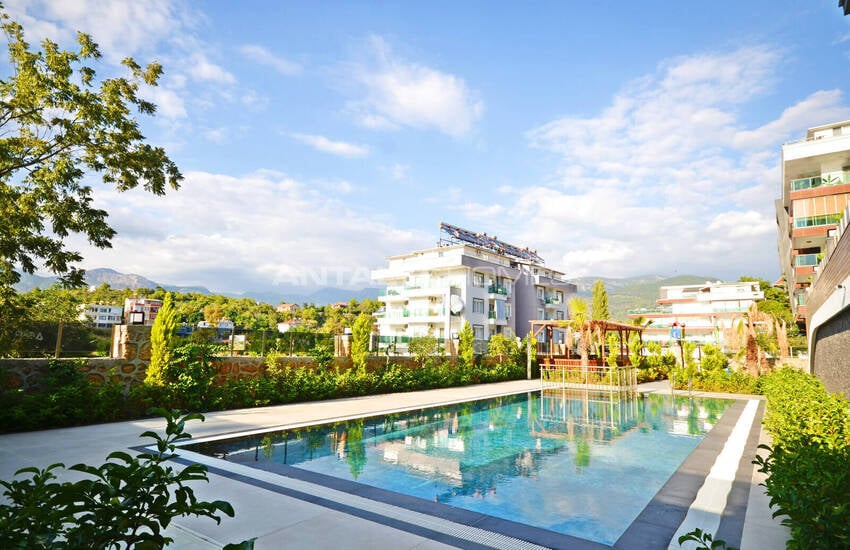Alanya Kestel'de Dimçayı ve Plaja Yakın Lüks Daireler 3