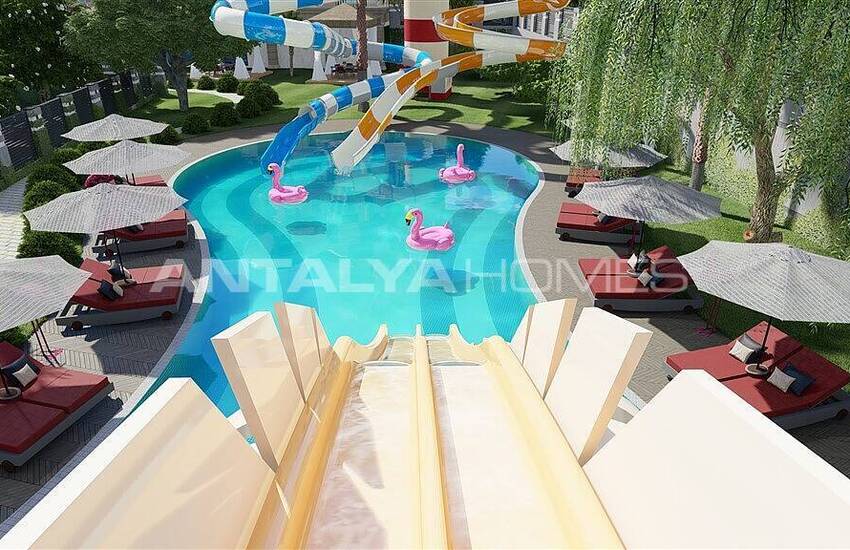 Properties in a Complex with Rich Facilities in Alanya Turkler 1