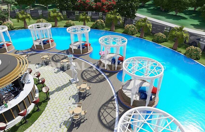 Properties in a Complex with Rich Facilities in Alanya Turkler 2
