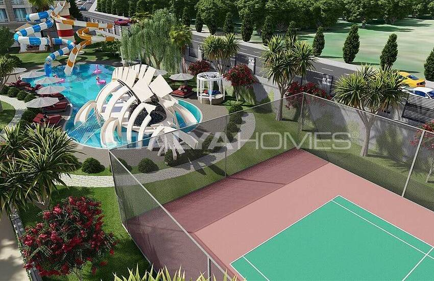 Properties in a Complex with Rich Facilities in Alanya Turkler 7