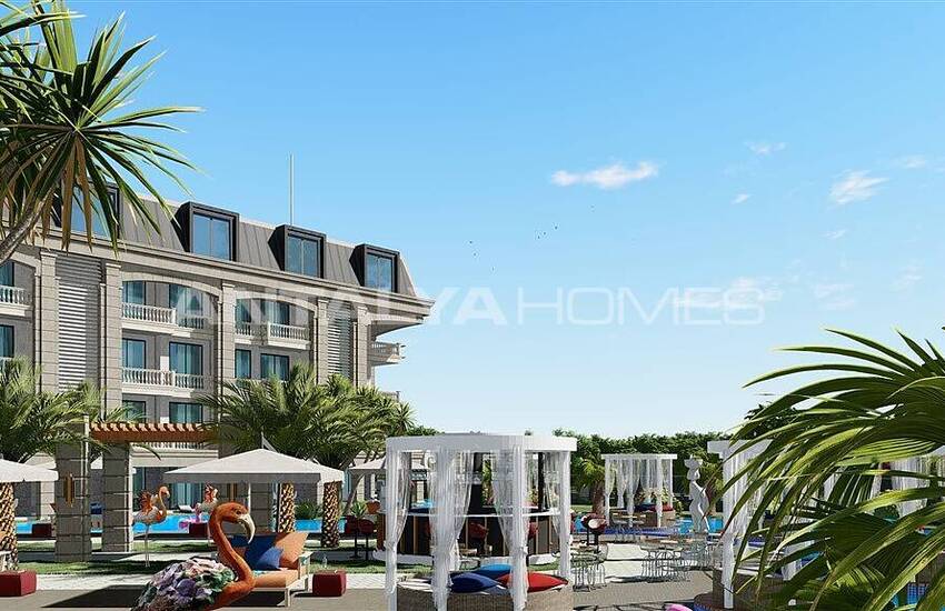 Properties in a Complex with Rich Facilities in Alanya Turkler 8