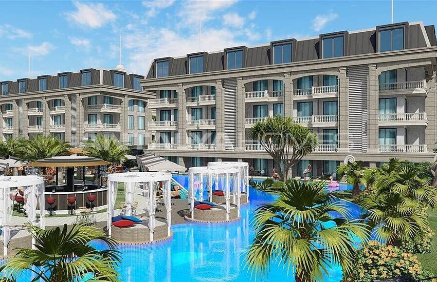 Properties in a Complex with Rich Facilities in Alanya Turkler