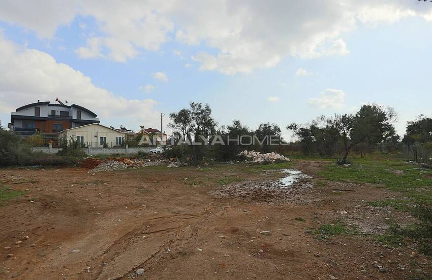 Bostadsmark Med Bygglov För Villa I Antalya Duzlercami 2