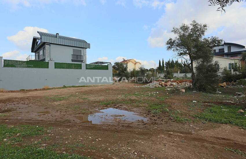 Bostadsmark Med Bygglov För Villa I Antalya Duzlercami 3