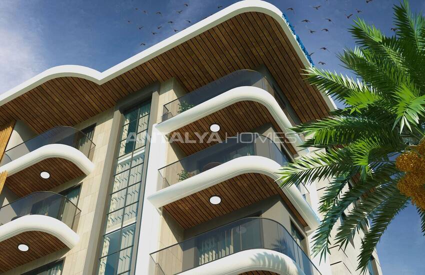 Flats for Sale in a Complex with Rich Features in Oba, Alanya 2