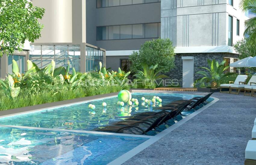Flats for Sale in a Complex with Rich Features in Oba, Alanya 6
