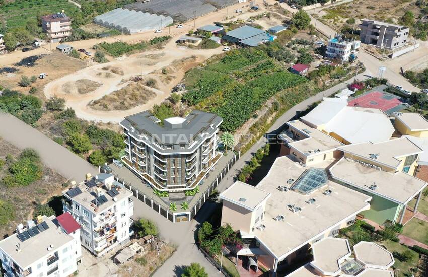 Flats for Sale in a Complex with Rich Features in Oba, Alanya 9