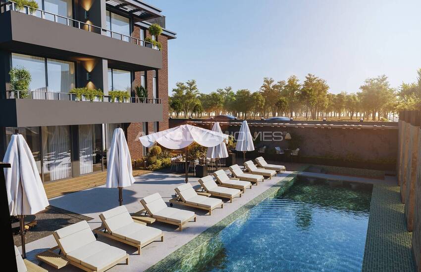 Appartementen In Luxe Project Vlakbij Het Strand In Kestel Alanya 3