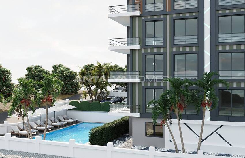 Luxe Apartments in a Complex with Communal Pool in Alanya 3