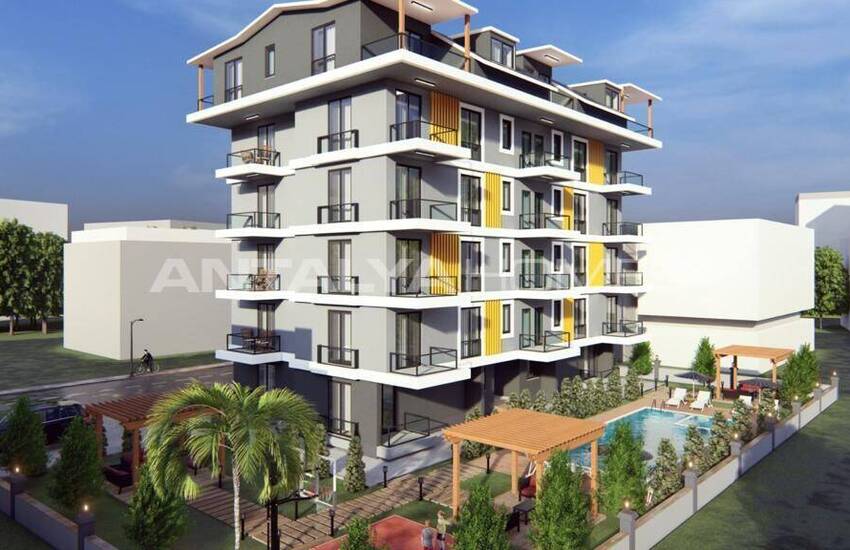 Properties Near the Sea in a New Project Antalya Gazipasa 1