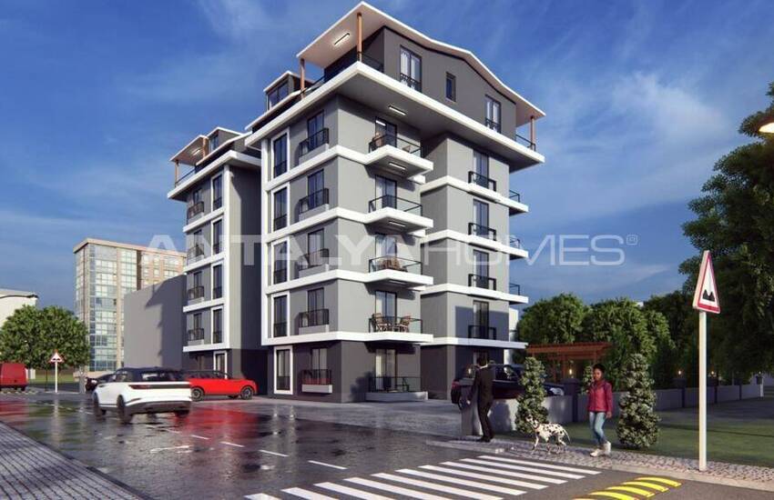 Properties Near the Sea in a New Project Antalya Gazipasa 4