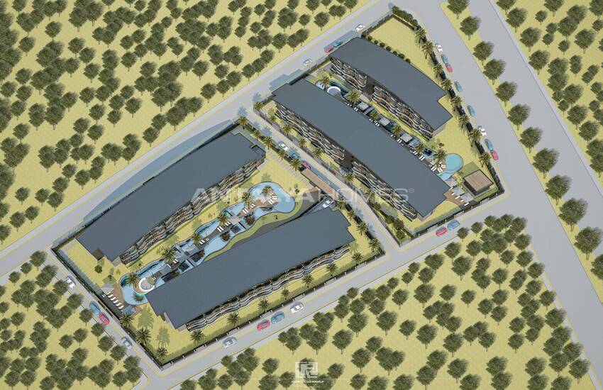 Högkvalitativa Lägenheter I Kundu Kanyon-projektet I Antalya 22