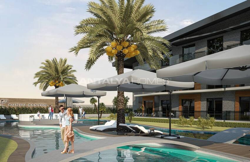 Högkvalitativa Lägenheter I Kundu Kanyon-projektet I Antalya 3