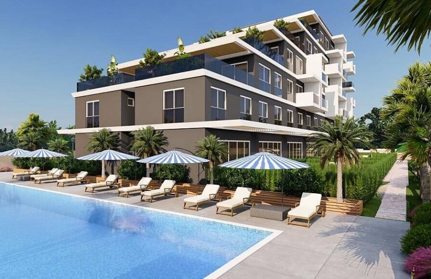Lägenheter Med Särskild Design I Altintas Antalya