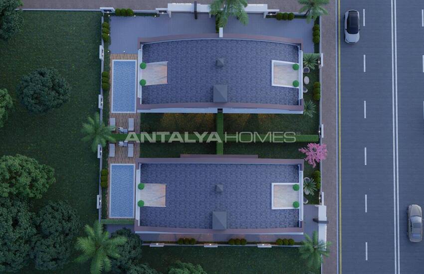 Semi-detached Villas with Private Pools and Gardens in Kundu 9