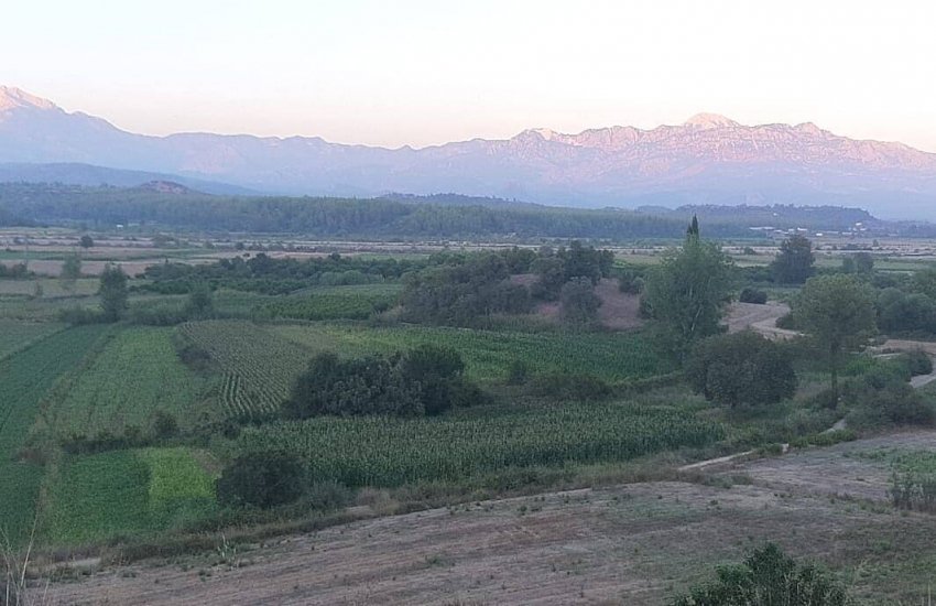 Farm Land Suitable for Ecological Agriculture in Antalya Aksu 1