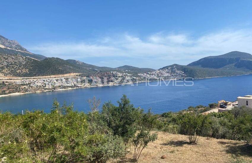 Zoned Land with Panaromic Sea and Cove Views in Antalya Kalkan 1