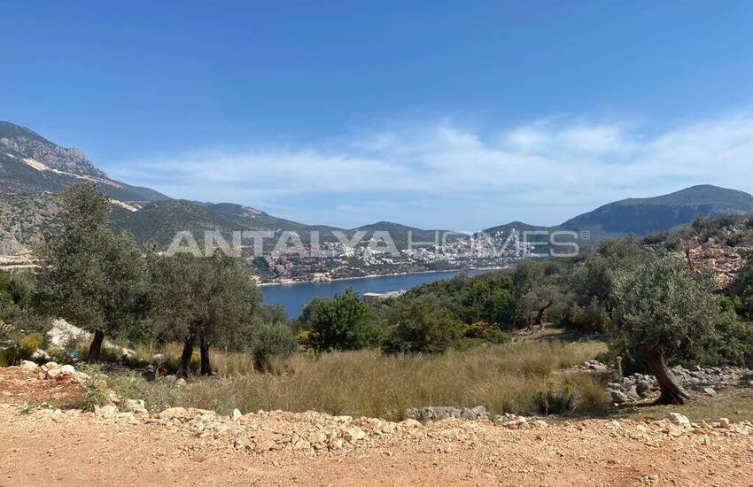 Zoned Land with Panaromic Sea and Cove Views in Antalya Kalkan 5