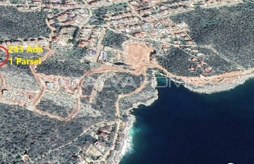 Zoned Land with Panaromic Sea and Cove Views in Antalya Kalkan 7