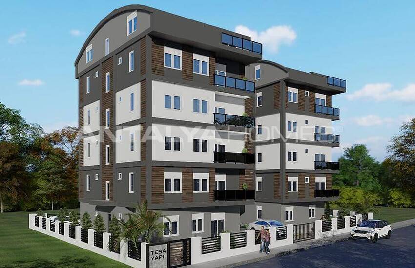 New Build Apartments with Gas Combi in Antalya Muratpasa 1