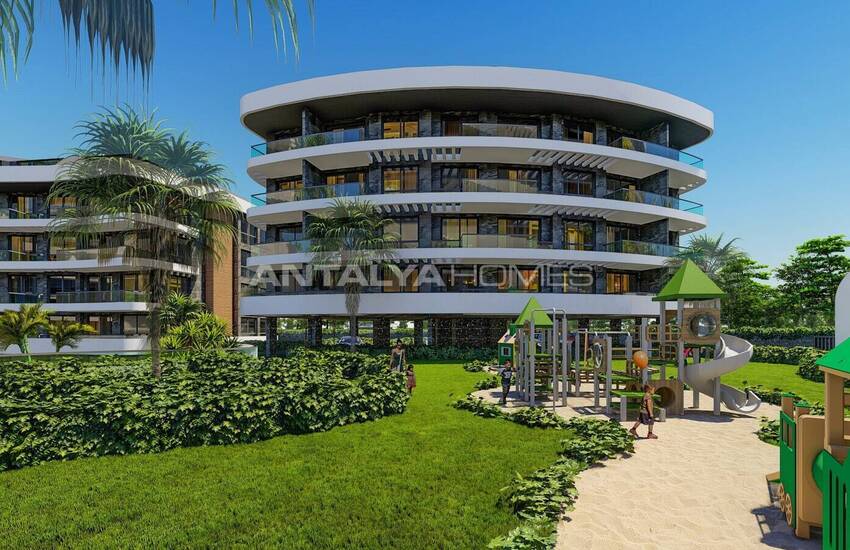 Immobiliers Résidentiels Modernes À Oba Alanya 2