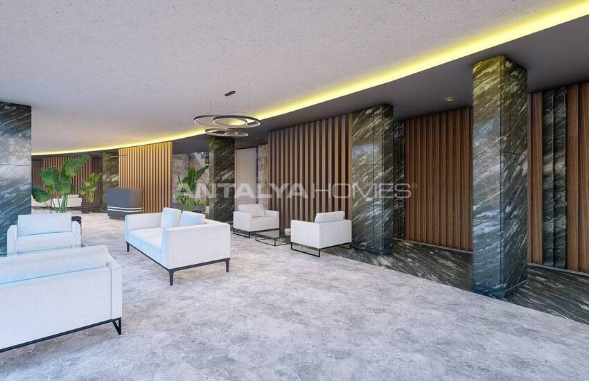 Immobiliers Résidentiels Modernes À Oba Alanya 9