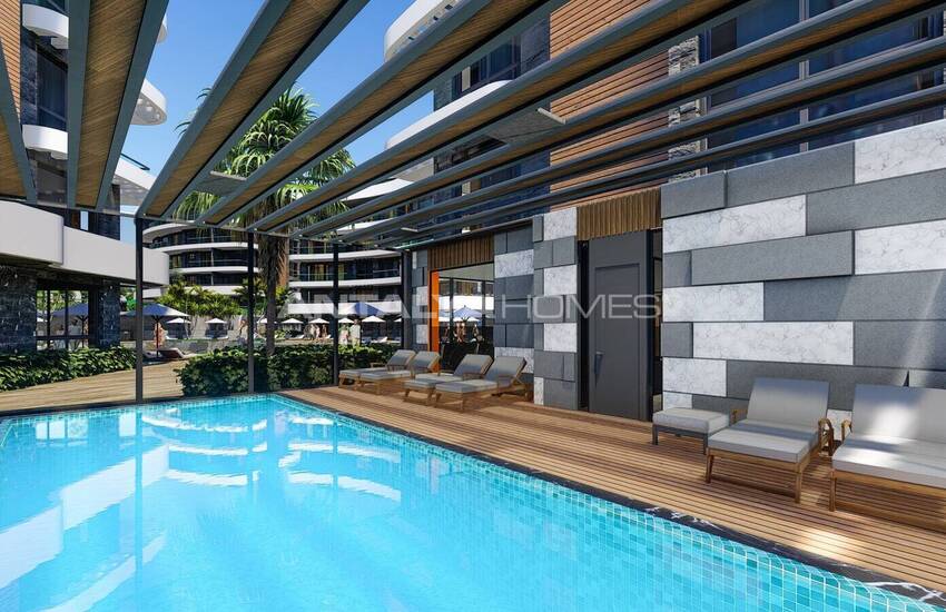 Immobiliers Résidentiels Modernes À Oba Alanya 13