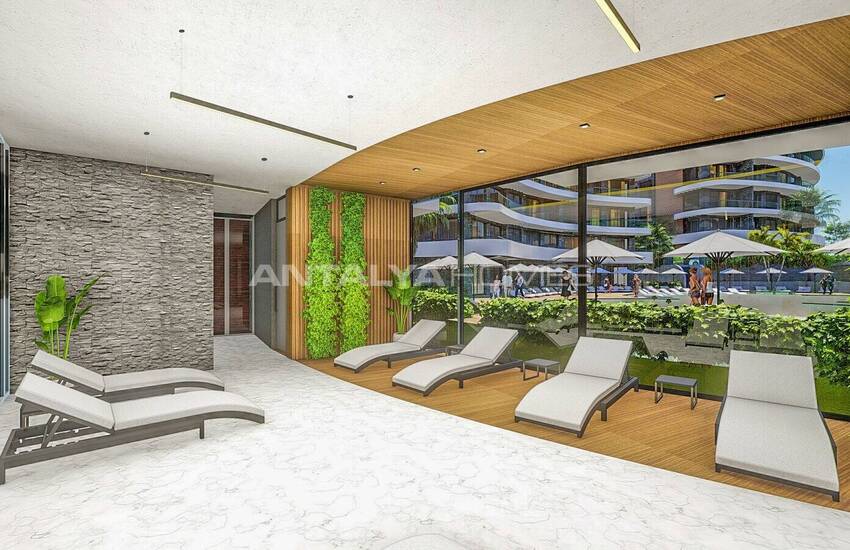 Immobiliers Résidentiels Modernes À Oba Alanya 22