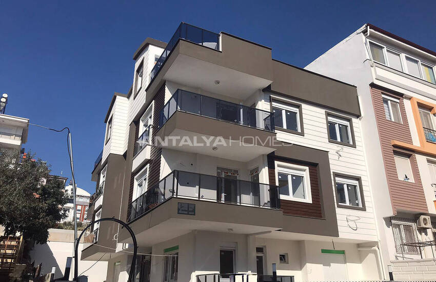 2-slaapkamers Appartement Op Middelste Verdieping In Antalya Kepez