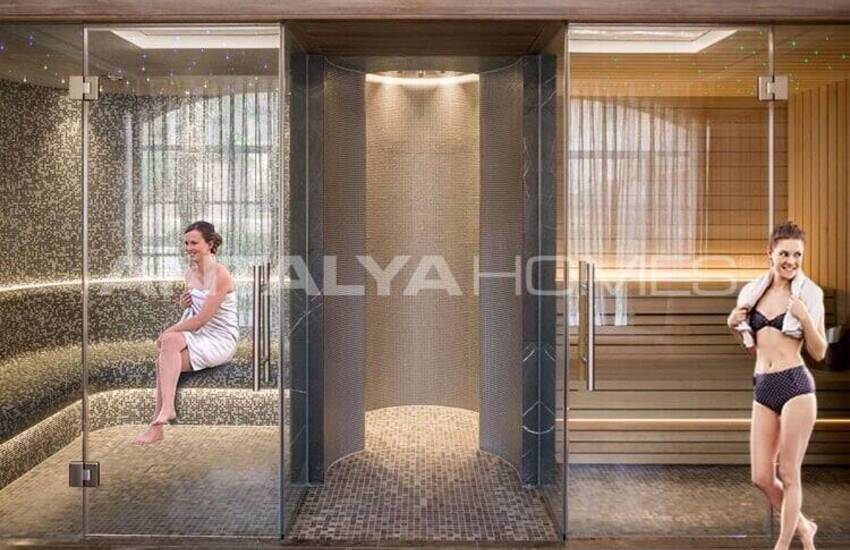 Alanya'da Deniz Manzaralı Akıllı Ev Sistemli Lüks Daireler 5