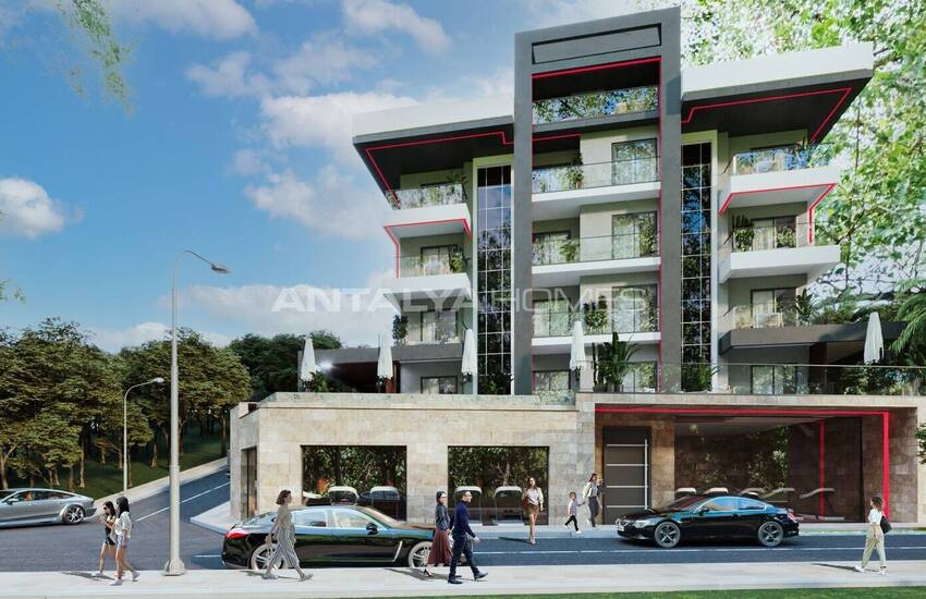 Alanya'da Deniz Manzaralı Akıllı Ev Sistemli Lüks Daireler 1