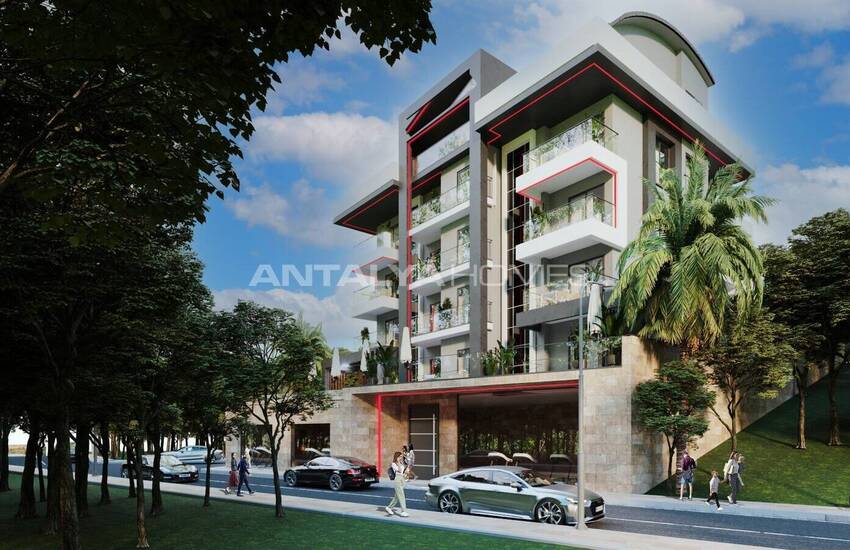 Alanya'da Deniz Manzaralı Akıllı Ev Sistemli Lüks Daireler 6