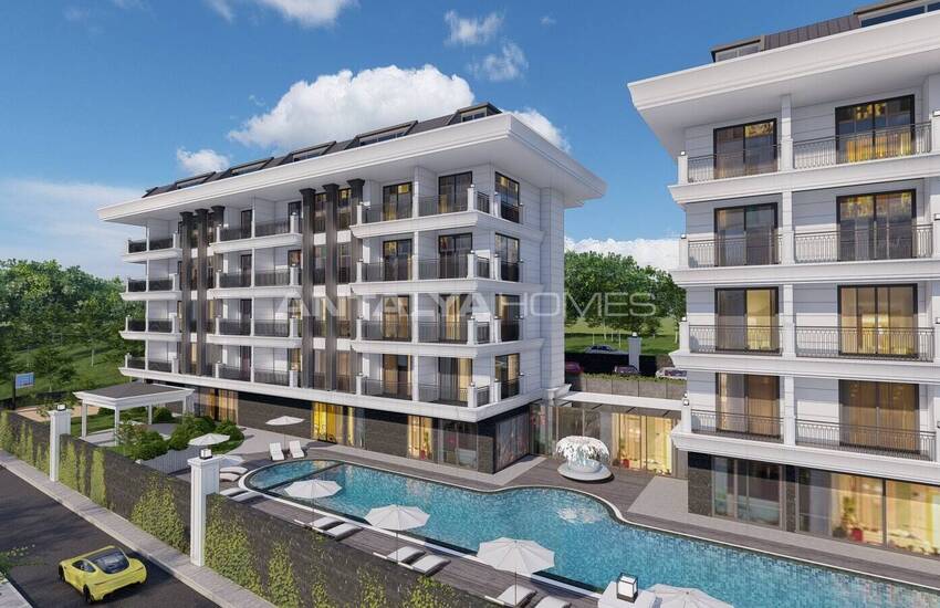 New Apartments Walking Distance From the Sea in Alanya