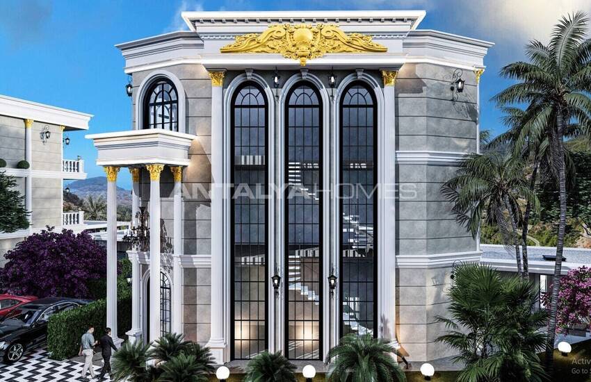 Alanya Bektaş'ta Satılık Havuzlu Müstakil Villalar 8