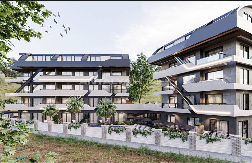 Appartements En Complexe Près Des Commodités À Alanya Turquie 1