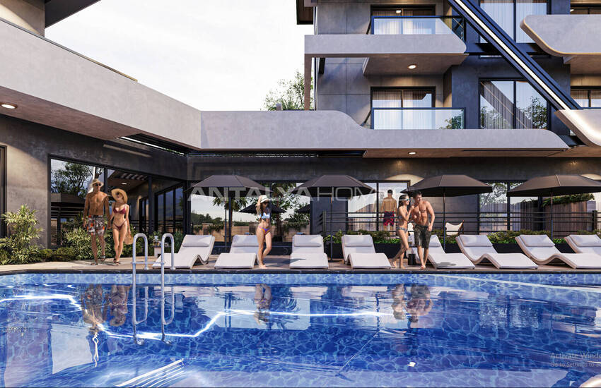 Flats in a Complex Near Amenities in Alanya Turkey 2