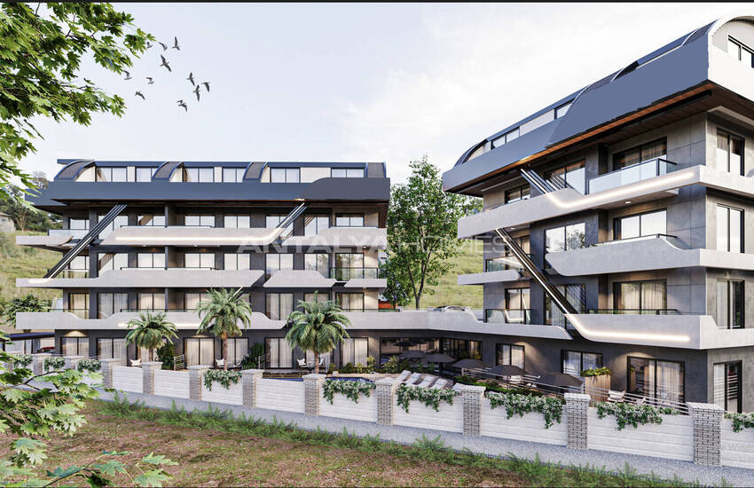 Flats in a Complex Near Amenities in Alanya Turkey 1