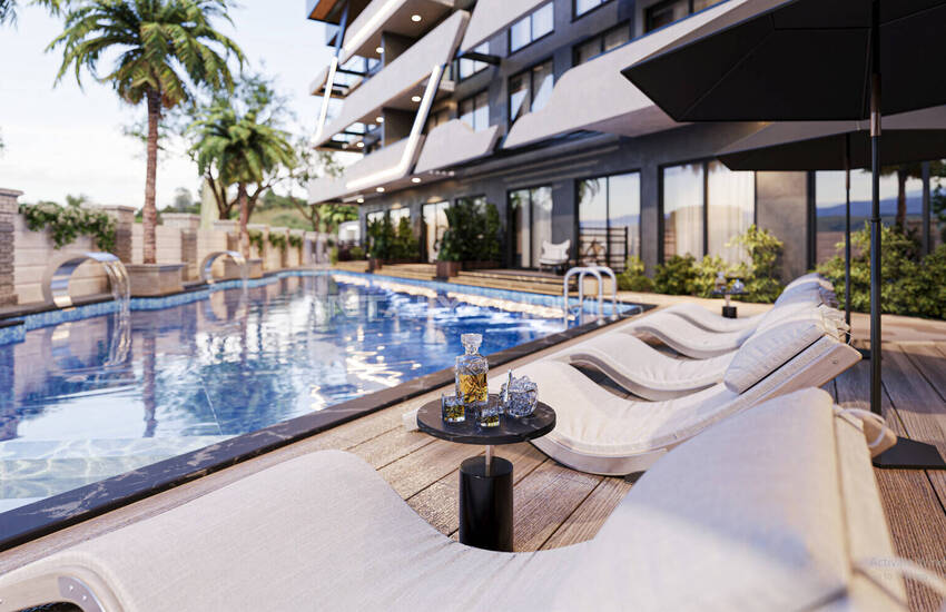 Flats in a Complex Near Amenities in Alanya Turkey 5