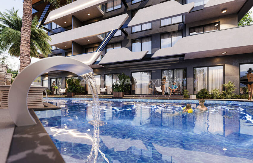 Flats in a Complex Near Amenities in Alanya Turkey 4