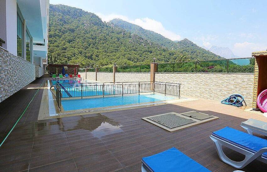 Furnished Mezzanine Flat with Mountain View in Antalya 8