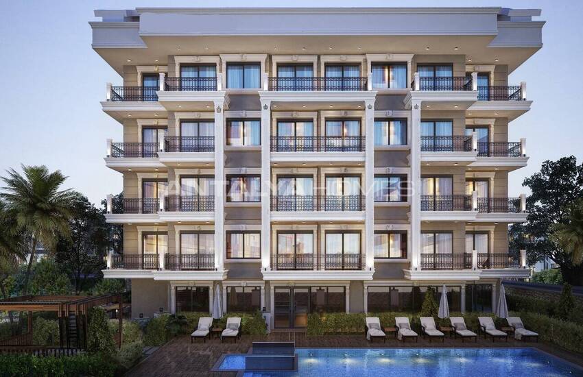 Apartments in an Exclusive Housing Project in Alanya Oba