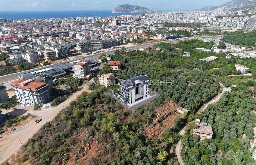 New Properties in a Complex with Pool in Alanya Oba 1