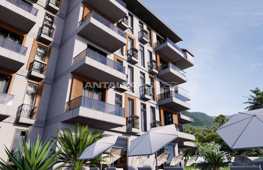 New Properties in a Complex with Pool in Alanya Oba 2